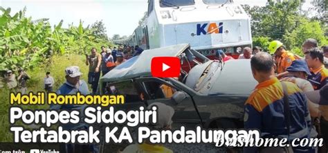 Kecelakaan Kereta Api hari ini Sidogiri